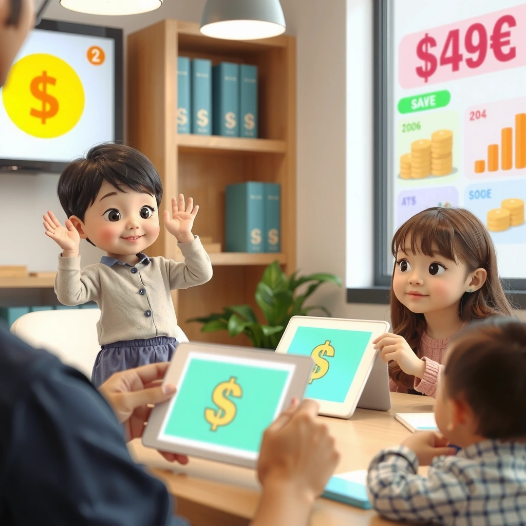 Finance Quest educational game screenshot